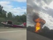 Aún desconocen identidad de dueños de avioneta calcinada