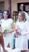 Fabiana y Scarlett hacen historia al celebrar el primer matrimonio civil entre dos mujeres en Bolivia