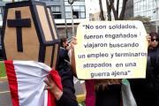 Perú anuncia la muerte de 11 connacionales, 114 desaparecidos y 3 capturados por Ucrania