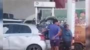 Denuncian carga irregular de diésel mientras camiones hacen fila en Santa Cruz