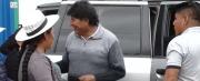 Evo Morales reaparece de forma pública en Villa Tunari pese a dos órdenes de aprehensión en su contra