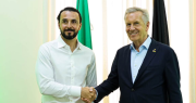 “Se están abriendo muchas puertas para Santa Cruz”, dice Velasco tras encuentro con expresidente de Alemania