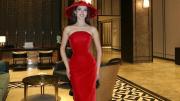 Con el rojo como protagonista, Vanessa Krajelvic pisa suelo vietnamita