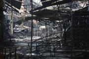 Alistan rastrillaje en la Feria Barrio Lindo, mientras la Policía investiga las causas del incendio