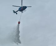 Bolivia realiza su primer curso helitransportado para bomberos forestales
