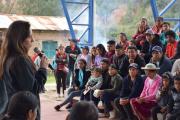 Gobernadora tarijeña visita comunidades de la Reserva de Tariquía y se conmueve por la ausencia de ayudas