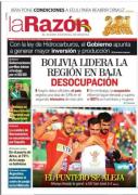 Portadas de los periódicos de Bolivia del lunes 10 de agosto del 2026