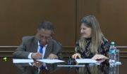 Gobierno firma acuerdo con FIAP para impulsar cooperación policial contra el crimen organizado