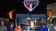 Bus que debía trasladar al Club São Paulo es detenido con 86 kilos de marihuana