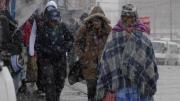 Nueve personas mueren por hipotermia en El Alto