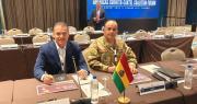 “Bolivia no será tierra libre para las mafias”, dice ministro de Defensa tras el foro Coalición de las Américas en Panamá