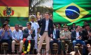 Presidente Paz firma contrato para diseñar carretera de acceso al puente GuayaramerínGuajará-Mirim