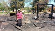 En Ascensión de Guarayos ardió una rústica vivienda donde vivían cinco familias