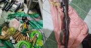 Cuatro aprehendidos tras ser sorprendidos con armas y explosivos en dos camiones