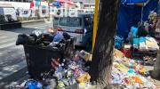 La alcaldía no llega a un acuerdo con empresas y la basura se acumula en el centro de La Paz