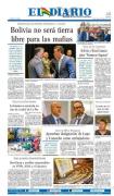 Portadas de los periódicos de Bolivia del viernes 14 de agosto del 2026