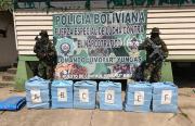 Encuentran abandonados 240 paquetes de marihuana en Sud Yungas