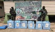Encuentran abandonados 240 paquetes de marihuana en Sud Yungas