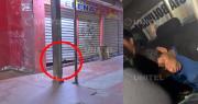 Capturan a un ladrón al interior de una joyería en la zona de Los Pozos; cámaras de seguridad lo delataron