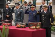 Ministro Justiniano reafirma el compromiso de las FF.AA. con Bolivia en el Día de la Bandera