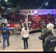Atracadores hieren de bala a una mujer y huyen a pie tras el bloqueo de una moto robada