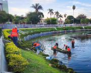 El parque El Arenal recupera sus emblemáticas esculturas