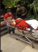 Balean a activista Nadia Beller al salir de un hotel