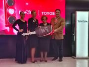 Toyosa convierte la movilidad en solidaridad junto a Davosan, donando un Toyota Raize