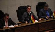 Zamora evita la censura en la ALP tras interpelación por tarifas y calidad del servicio de BoA