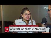 Tras la interpelación a Zamora por BoA, algunos legisladores expresan insatisfacción pese al voto de confianza