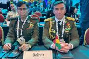En foro que reúne a 900 delegados de 110 países, Bolivia sella alianzas contra el crimen