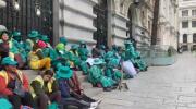 Trabajadores de La Paz Limpia ven inviable plan de la Alcaldía para recoger basura y anuncian huelga