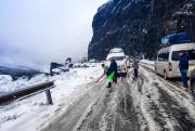 Emiten alerta naranja por nevadas en zonas de cuatro departamentos