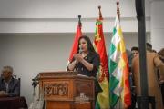 Diputada Kattia Arando entrega Declaración Camaral que reconoce y homenajea la Festividad de Ch’utillos