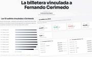 Senador Roca vincula una billetera del teléfono de Cerimedo con cuentas que movieron US$ 132,8 millones
