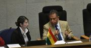 El ministro Oviedo se presenta en la Asamblea para su interpelación por la lucha contra el narcotráfico