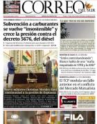 Portadas de los periódicos de Bolivia del miércoles 26 de agosto del 2026
