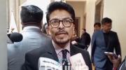 Aramayo no descarta ampliar el estado de excepción: “No podemos permitir que se interrumpan las garantías democráticas”