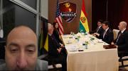 Beller publica fotos de Cerimedo en la Casa Grande y junto a Paz en el “Escudo de las Américas”