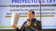 Dockweiler presenta proyecto de ley para garantizar continuidad de servicio de recojo de basura