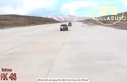 Pese a las nevadas, Sedeca mantiene el 10 de noviembre como meta para concluir obras del aeropuerto