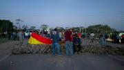 Retoman el bloqueo en la carretera Santa Cruz-Beni y ya son tres los puntos de protesta