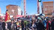 Potosí: Choferes intentan tomar instalaciones de YPFB y protestan en la festividad de Ch’utillos por combustible
