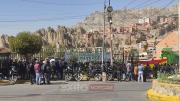 Trabajadores de Emaverde protestan por tres meses de salarios adeudados y exigen la salida del gerente