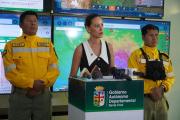 Con 14 incendios forestales, la Gobernación declara Alerta Naranja