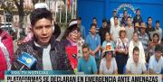 La Paz: Plataformas ciudadanas se mantienen en alerta por posibles movilizaciones evistas