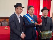 Embajador de China visita Vallegrande y recibe proyectos para el desarrollo del municipio