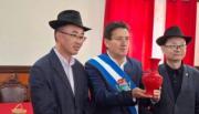Embajador de China visita Vallegrande y recibe proyectos para el desarrollo del municipio