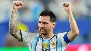 El delantero argentino Leo Messi anuncia su retirada de la selección argentina