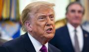 Trump amenaza con responder con fuerza a Irán tras intercambio de ataques